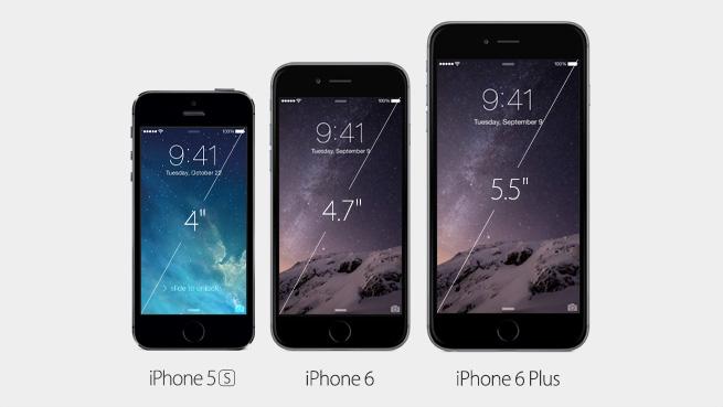 iPhone6とiPhone6Plusが発売