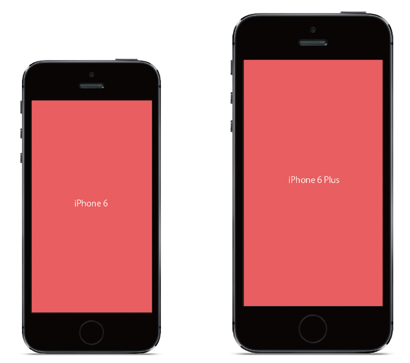 iPhone6とiPhone6Plusのサイズ感PDF用意しました
